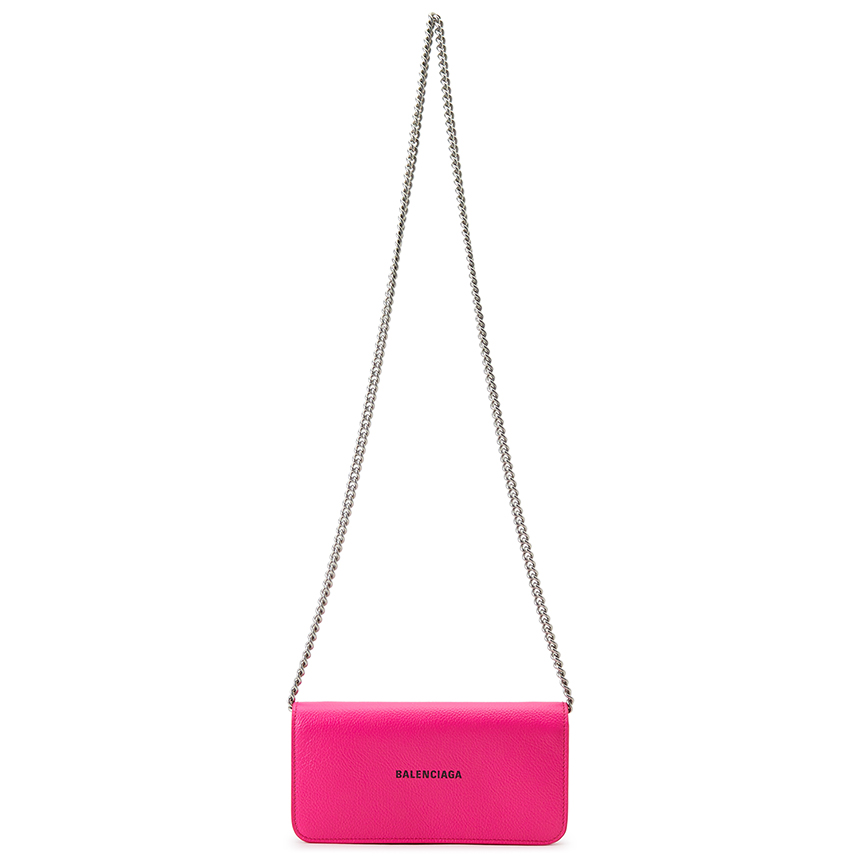 발렌시아가(BALENCIAGA) 로고 캐시 컨티넨탈 여자 체인 숄더백/장지갑 593784 1IZ43 5660