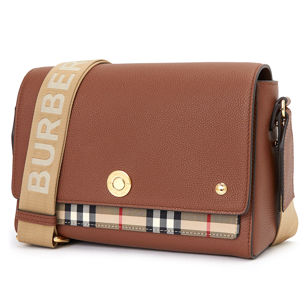 버버리(BURBERRY) 빈티지 체크 노트 크로스바디 여자 숄더백 MD NOTE 8021111
