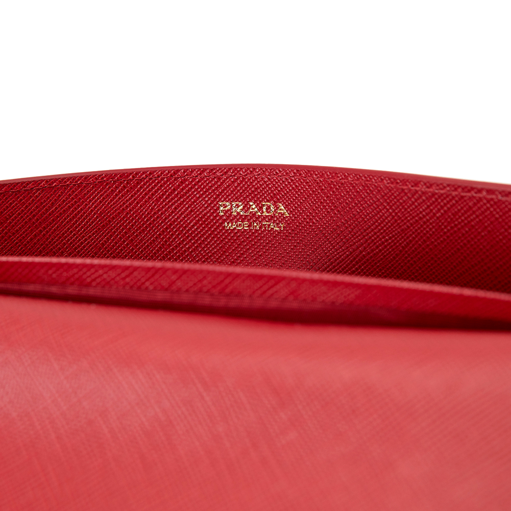 프라다(PRADA) 사피아노 메탈 여자 체인 숄더백/클러치 1DH057 QWA F068Z