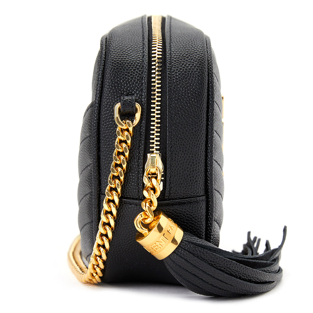 생로랑(SAINT LAURENT PARIS) 모노그램 마틀라세 루 미니 여자 체인 숄더백 612579 1GF01 1000