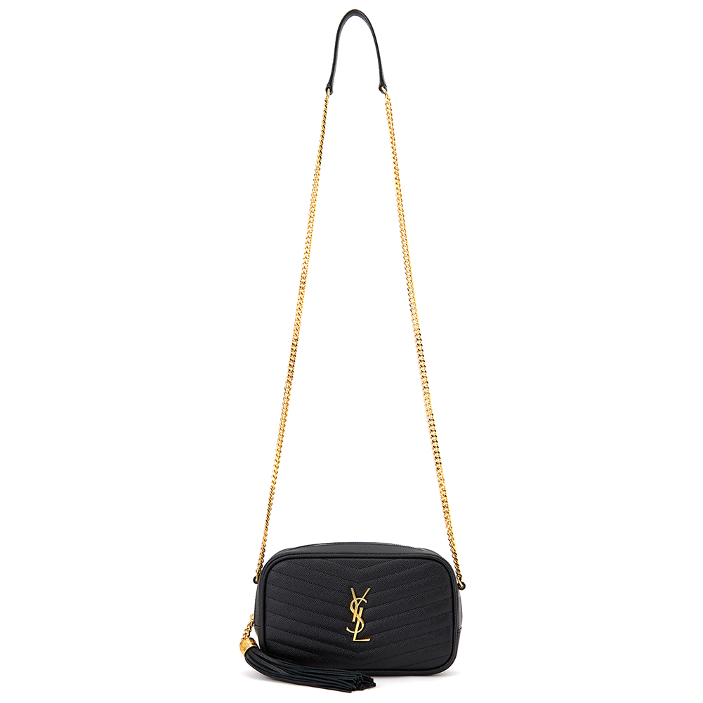 생로랑(SAINT LAURENT PARIS) 모노그램 마틀라세 루 미니 여자 체인 숄더백 612579 1GF01 1000