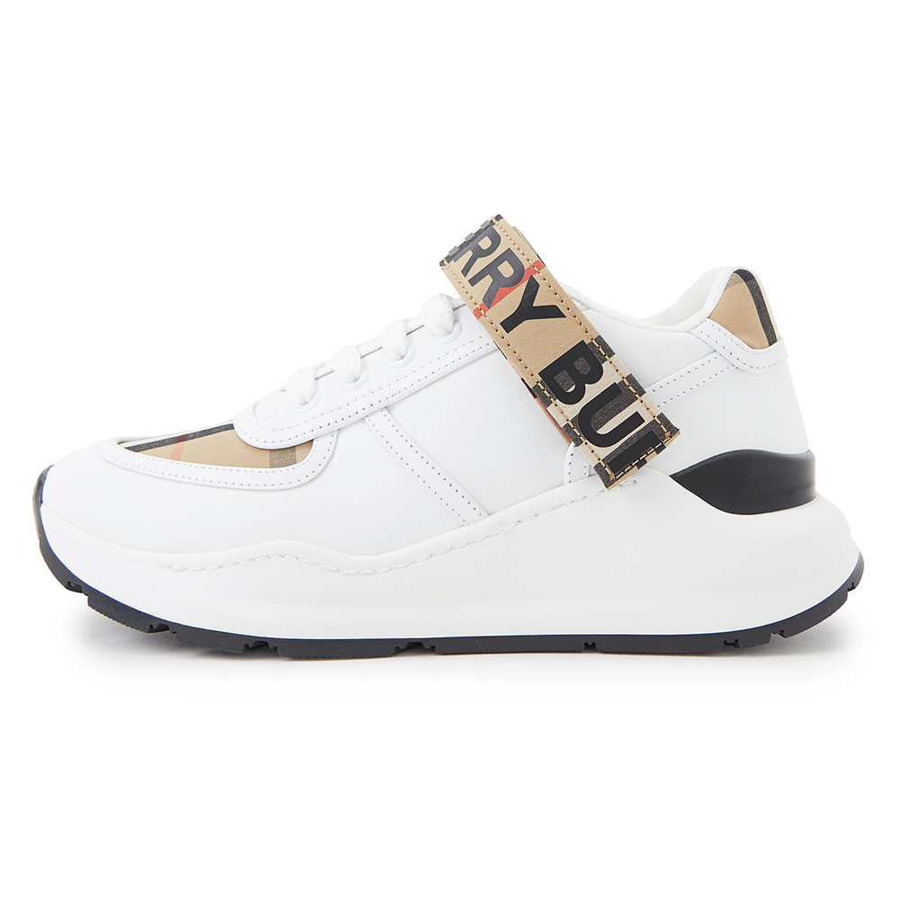 버버리(BURBERRY) 로고 빈티지 체크 여자 스니커즈 RONNIE L LOW 8025543