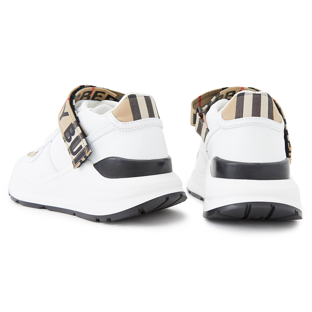 버버리(BURBERRY) 로고 빈티지 체크 여자 스니커즈 RONNIE L LOW 8025543