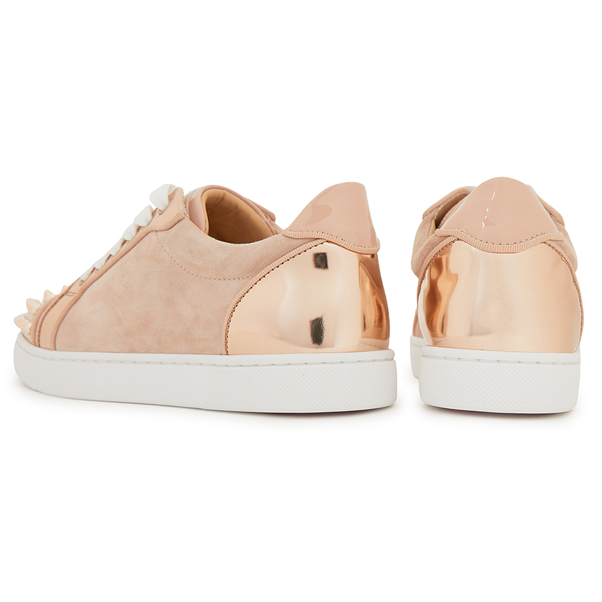 크리스찬루부탱(CHRISTIAN LOUBOUTIN) 비에이라 스파이크 플랫여자 스니커즈 1201362 P460 ANTOINETTE BLUSH