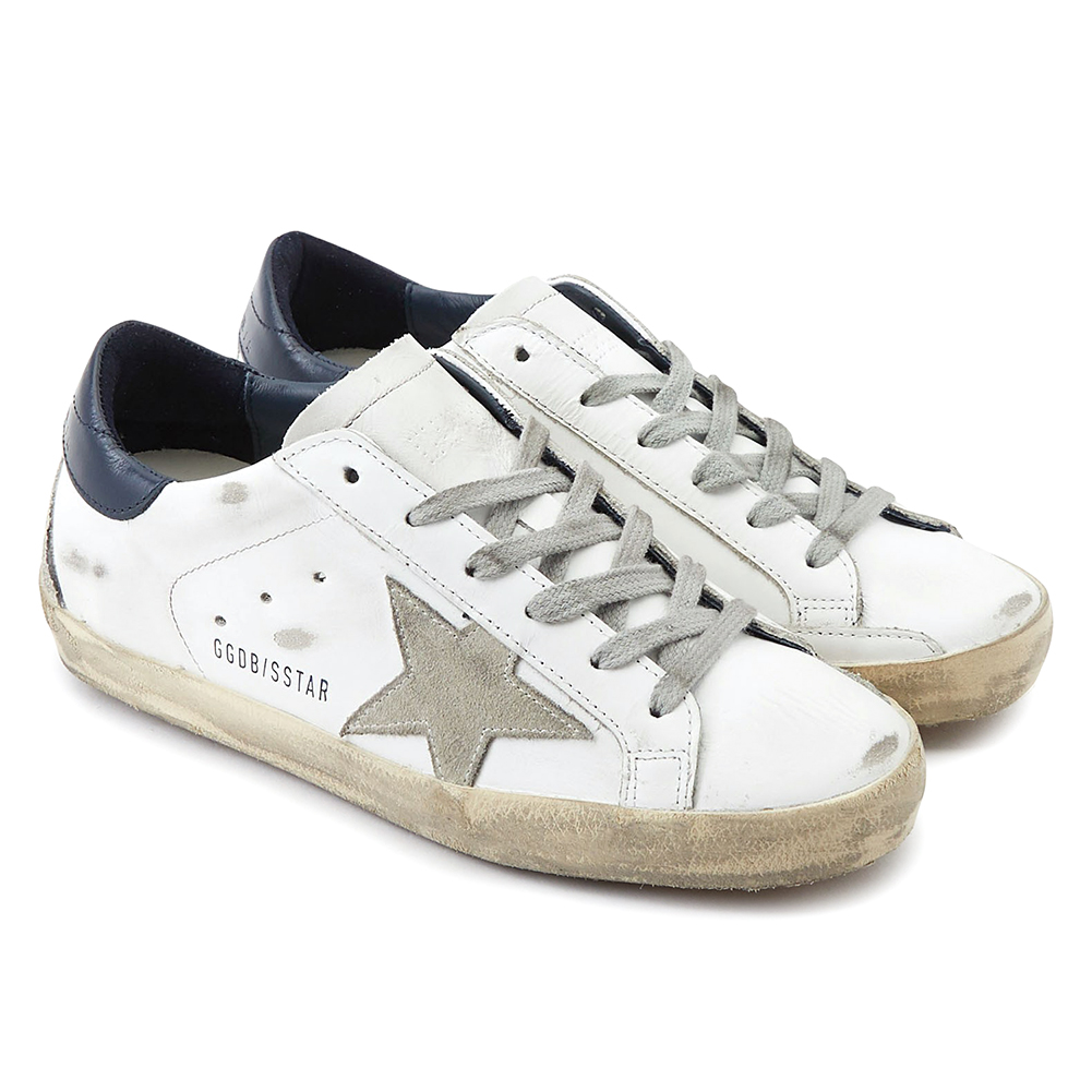 골든구스(GOLDEN GOOSE) 빈티지 슈퍼스타 로우 여자 스니커즈 GCOWS590 A7