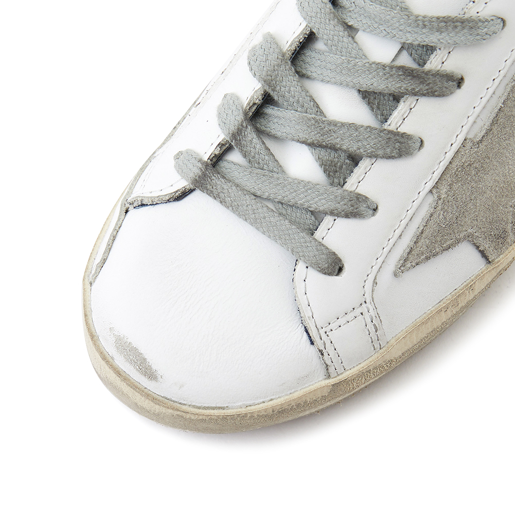 골든구스(GOLDEN GOOSE) 빈티지 슈퍼스타 로우 여자 스니커즈 GCOWS590 A7