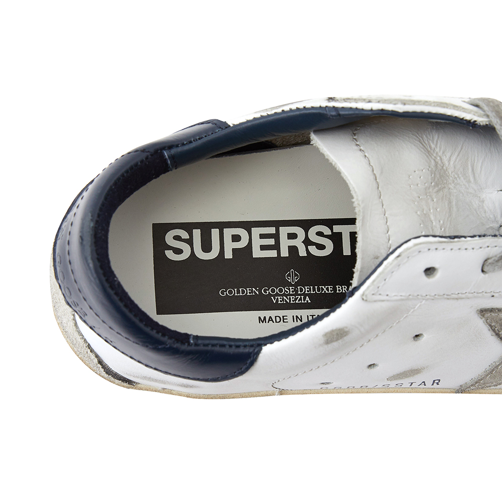 골든구스(GOLDEN GOOSE) 빈티지 슈퍼스타 로우 여자 스니커즈 GCOWS590 A7