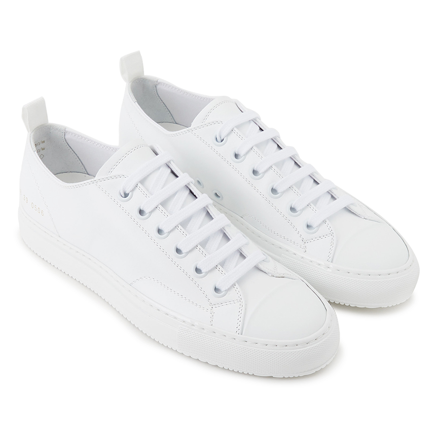커먼프로젝트(COMMON PROJECTS) 토너먼트 로우 남자 스니커즈 5188 0506 WHITE