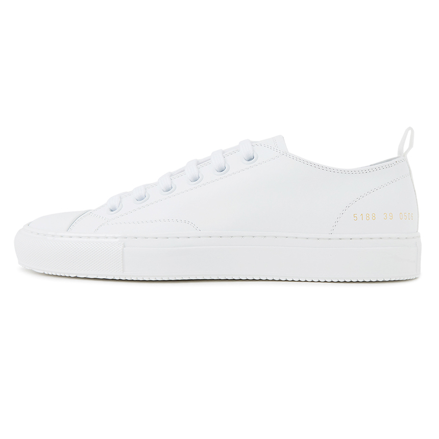 커먼프로젝트(COMMON PROJECTS) 토너먼트 로우 남자 스니커즈 5188 0506 WHITE
