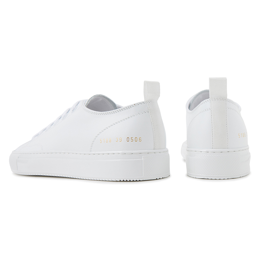 커먼프로젝트(COMMON PROJECTS) 토너먼트 로우 남자 스니커즈 5188 0506 WHITE