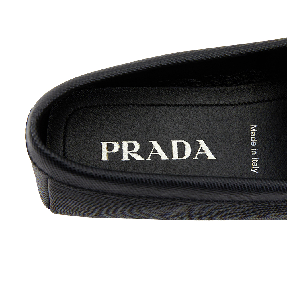 프라다(PRADA) 사피아노 로고 남자 드라이빙슈즈 2DD158 3E0N F0002