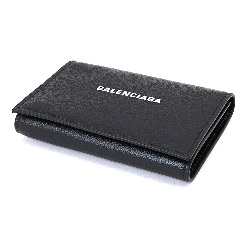 발렌시아가(BALENCIAGA) 로고 캐시 공용 체인 반지갑 593807 1IZ43 1090