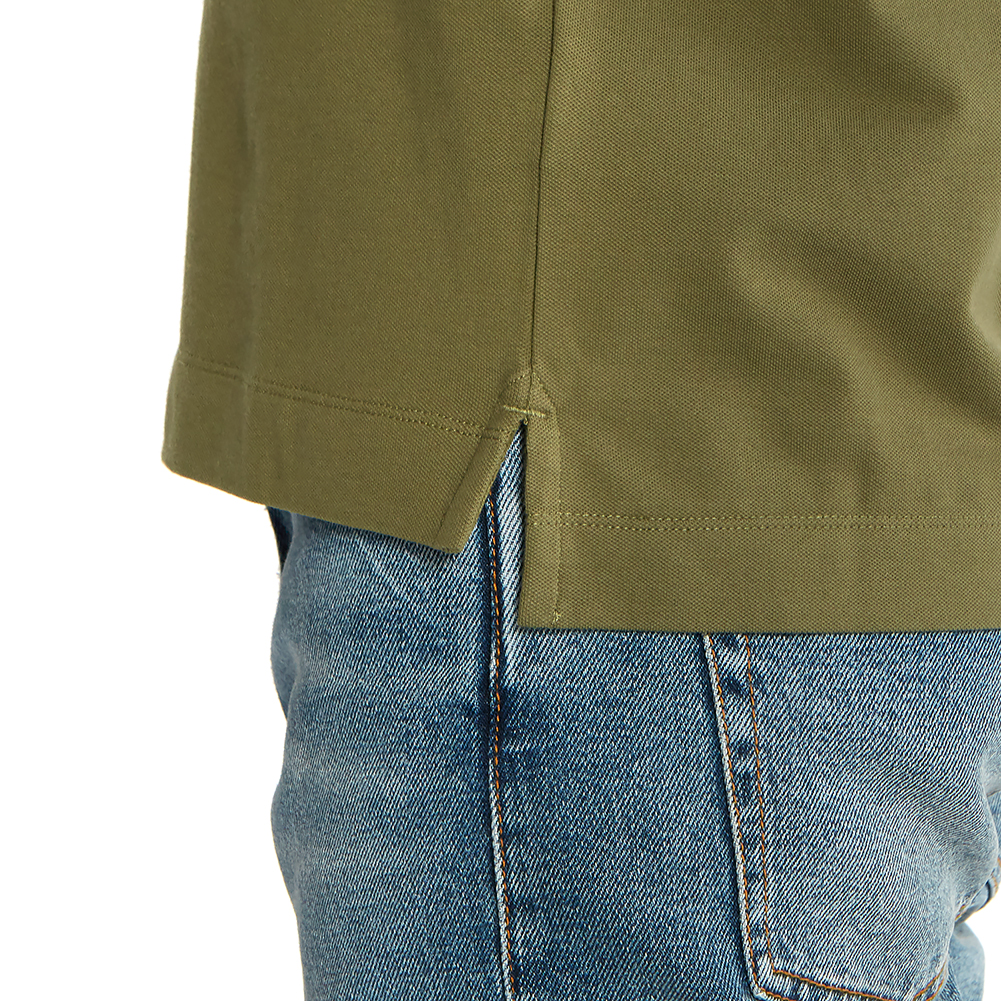 씨피컴퍼니(CP COMPANY) 로고 남자 폴로 긴팔 티셔츠 슬림핏 08CMPL070A 005263W 660