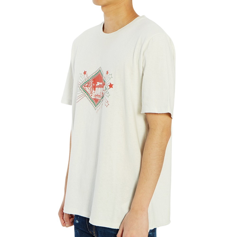 생로랑(SAINT LAURENT PARIS) 자르뎅 마조렐 남자 반팔티셔츠 603303 YBPB2 9776