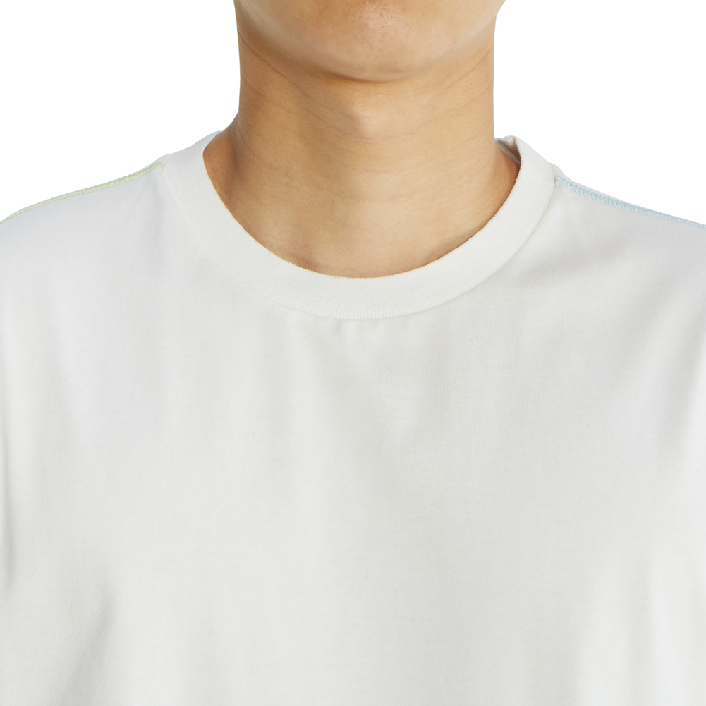 톰브라운(THOM BROWNE) 사이드 슬릿 남자 반팔티셔츠 MJS110A 01454 100