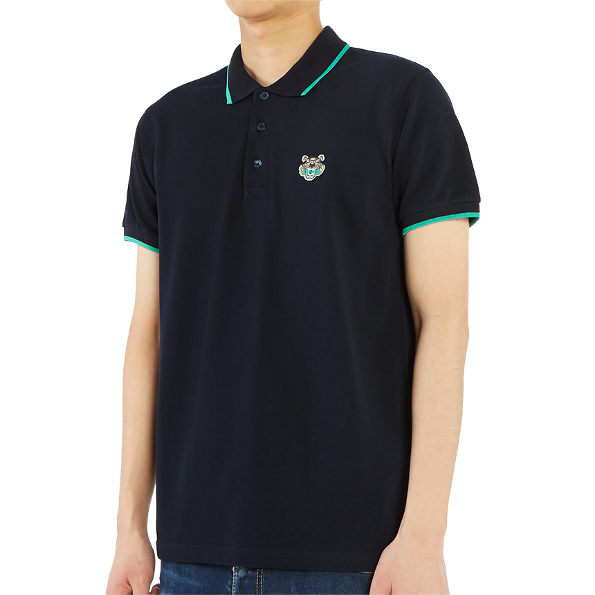 겐조(KENZO) 미니 타이거 남자 폴로 반팔티셔츠 5PO001 4BA 77 166