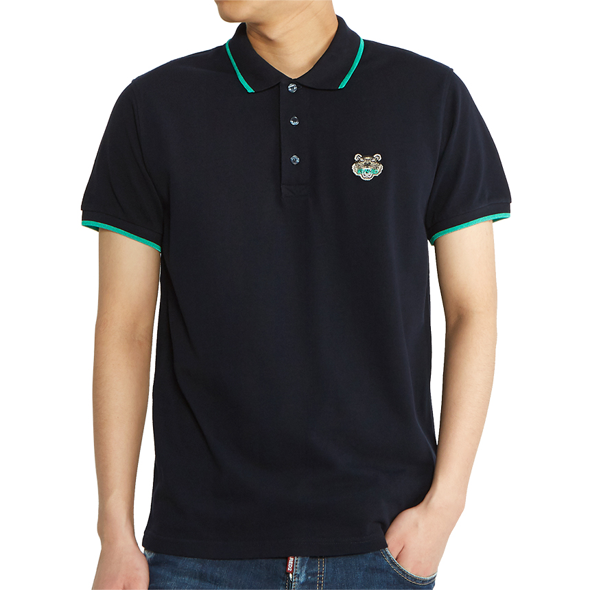 겐조(KENZO) 미니 타이거 남자 폴로 반팔티셔츠 5PO001 4BA 77 166