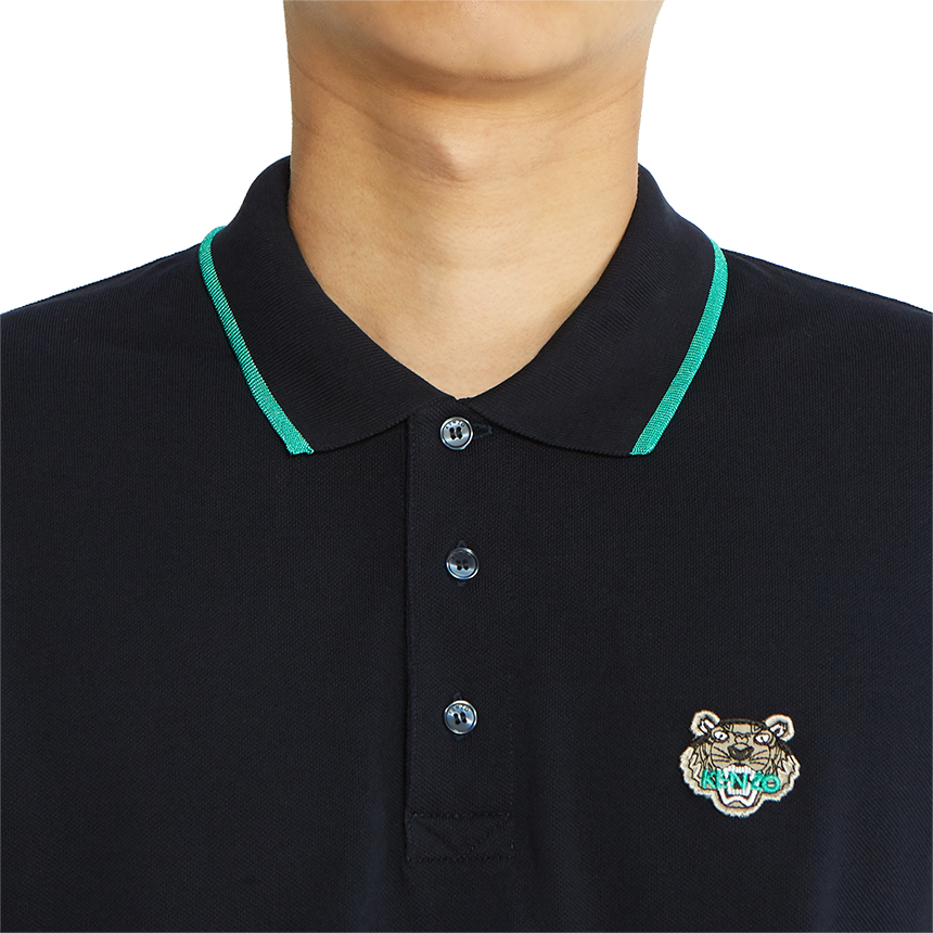 겐조(KENZO) 미니 타이거 남자 폴로 반팔티셔츠 5PO001 4BA 77 166