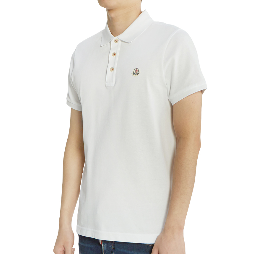 몽클레어(MONCLER) 로고 남자 폴로 반팔티셔츠 8A70700 84556 001