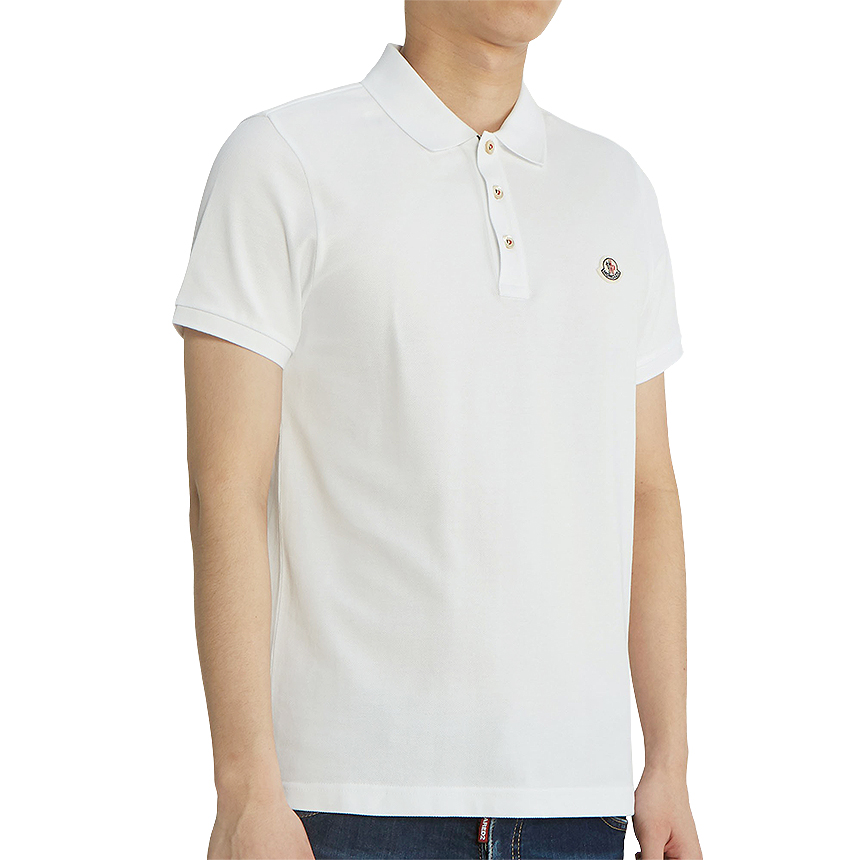 몽클레어(MONCLER) 로고 남자 폴로 반팔티셔츠 8A70700 84556 001
