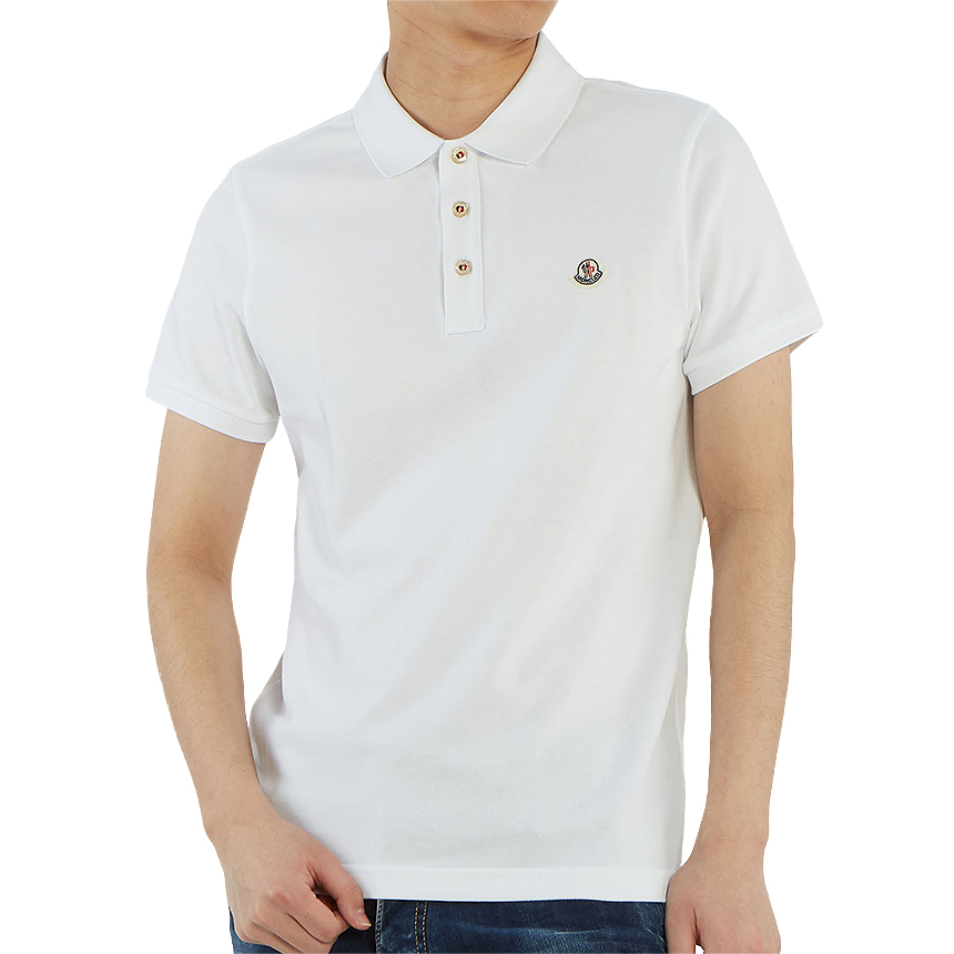몽클레어(MONCLER) 로고 남자 폴로 반팔티셔츠 8A70700 84556 001