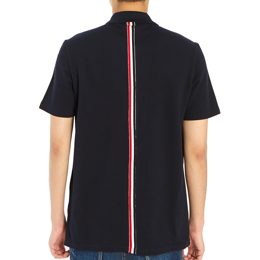 톰브라운(THOM BROWNE) 스트라이프 폴로 남자 반팔티셔츠 MJP042A 00050 415