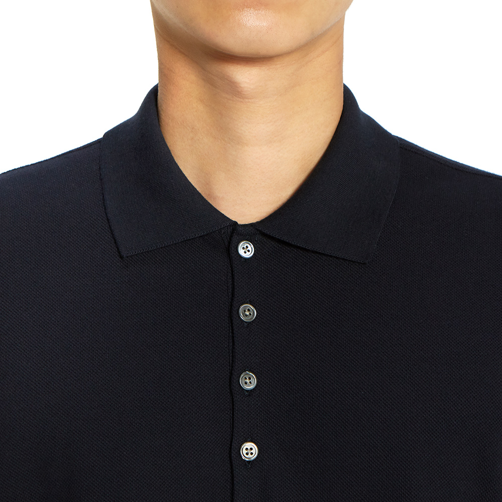 톰브라운(THOM BROWNE) 스트라이프 폴로 남자 반팔티셔츠 MJP042A 00050 415