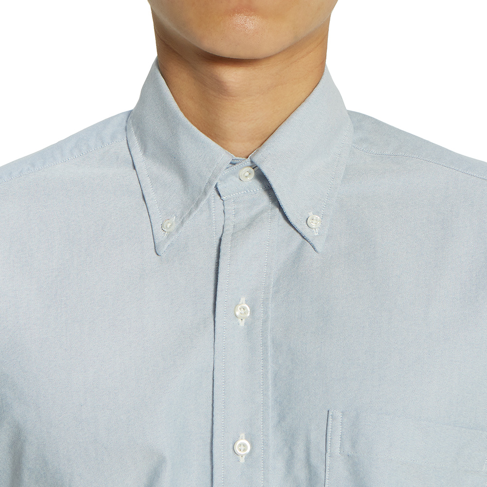 톰브라운(THOM BROWNE) 옥스포드 클래식 암밴드 남자 반팔 셔츠 MWS242A 00139 480