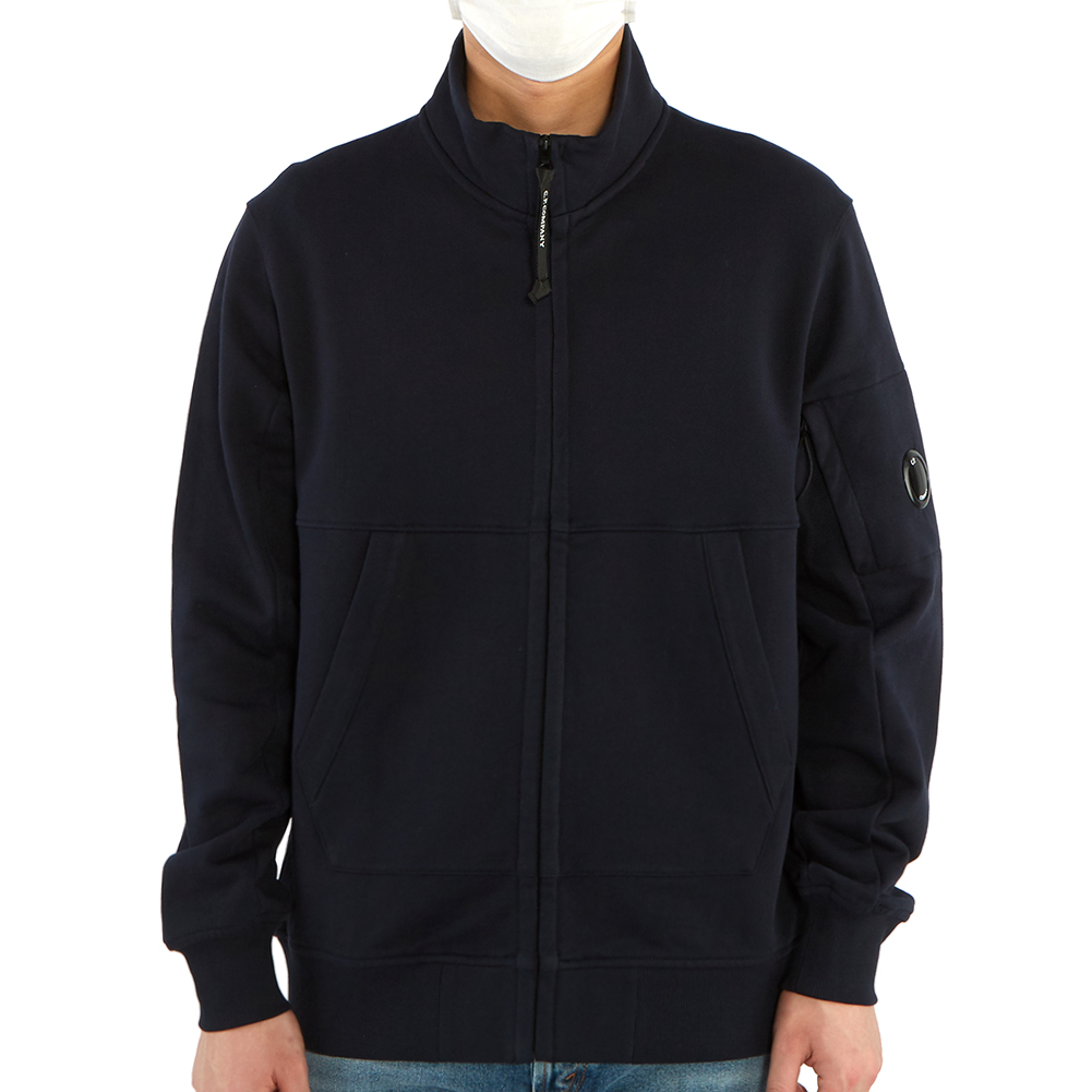 씨피컴퍼니(CP COMPANY) 렌즈 남자 집업 가디건 08CMSS033A 005160W 888