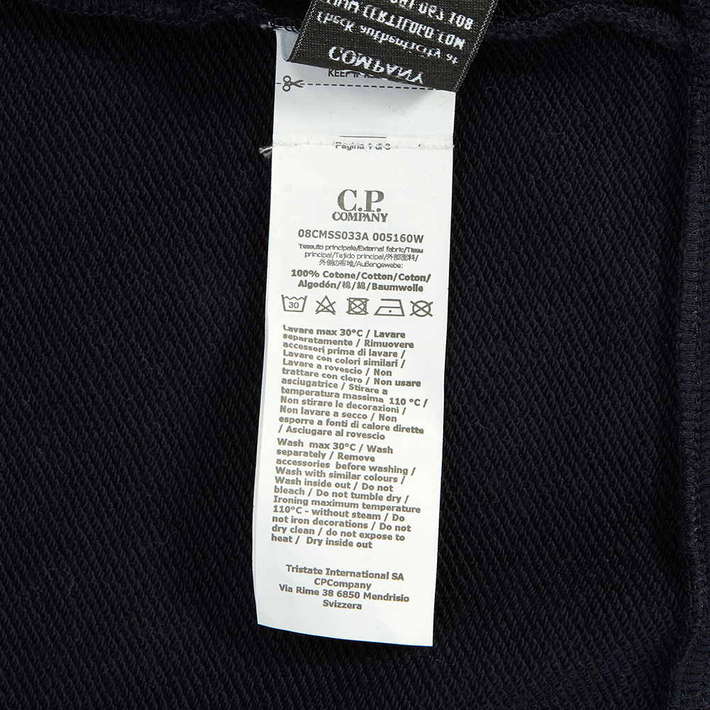 씨피컴퍼니(CP COMPANY) 렌즈 남자 집업 가디건 08CMSS033A 005160W 888