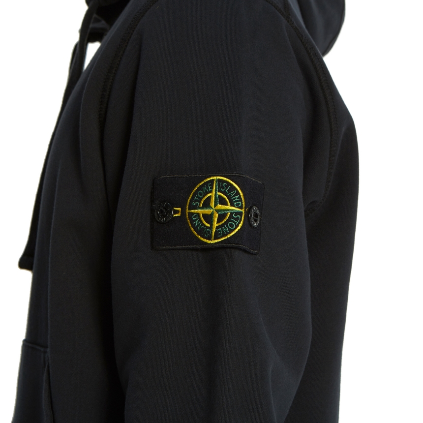 스톤아일랜드(STONE ISLAND) 와펜 남자 후드 집업 가디건 721564251 V0020
