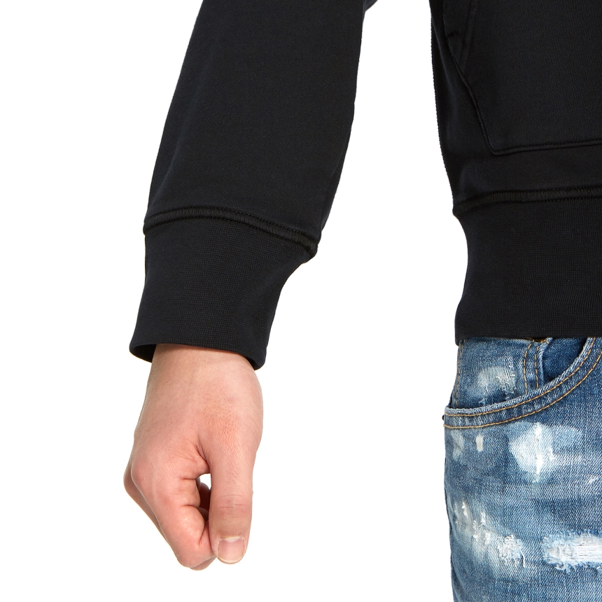스톤아일랜드(STONE ISLAND) 와펜 남자 후드 집업 가디건 721564251 V0020