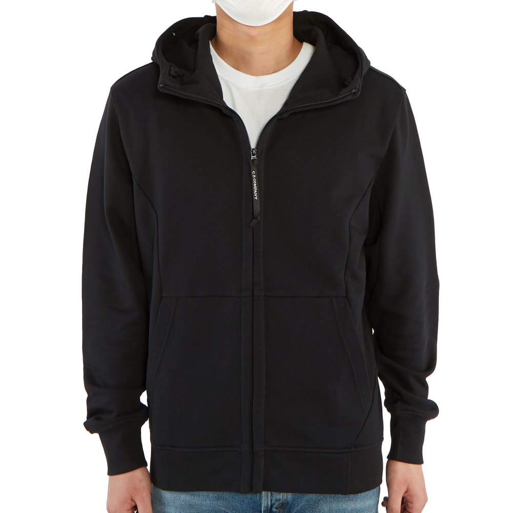씨피컴퍼니(CP COMPANY) 고글 후드 남자 집업 자켓 08CMSS015A 005160W 999
