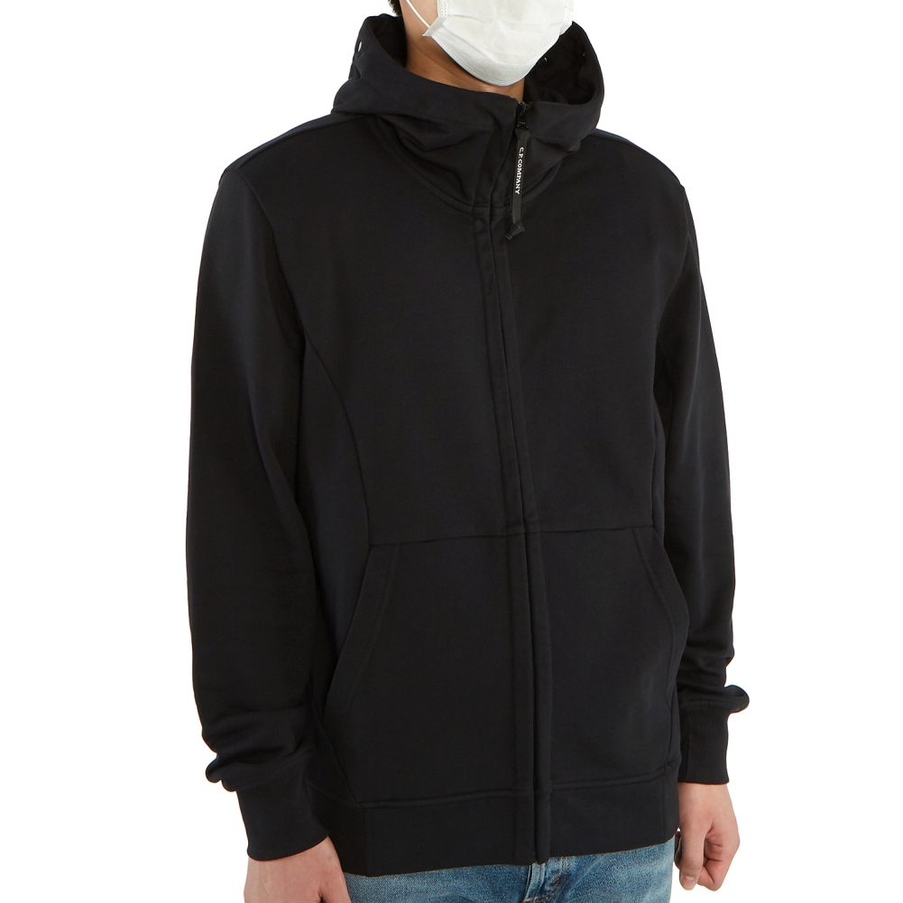 씨피컴퍼니(CP COMPANY) 고글 후드 남자 집업 자켓 08CMSS015A 005160W 999