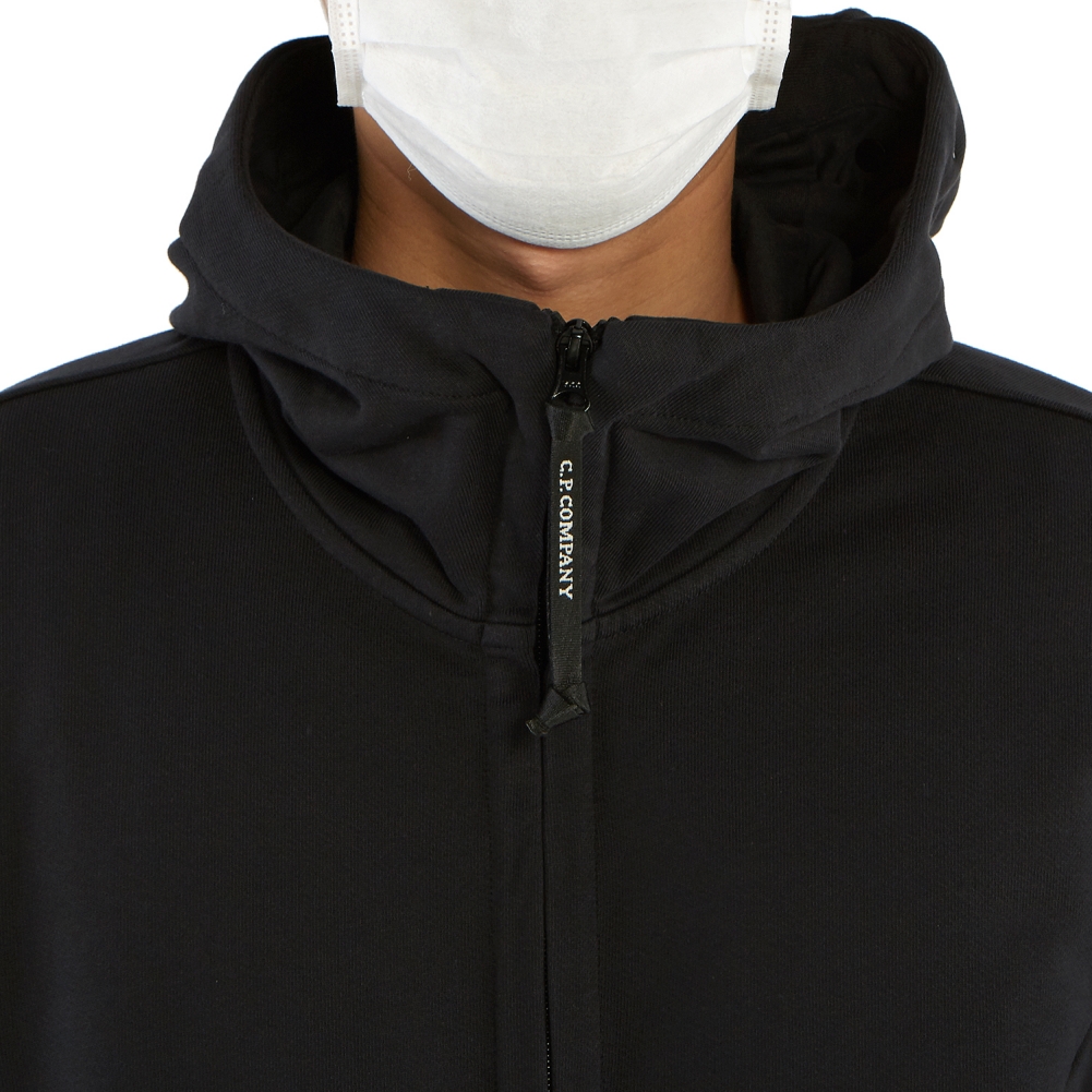 씨피컴퍼니(CP COMPANY) 고글 후드 남자 집업 자켓 08CMSS015A 005160W 999