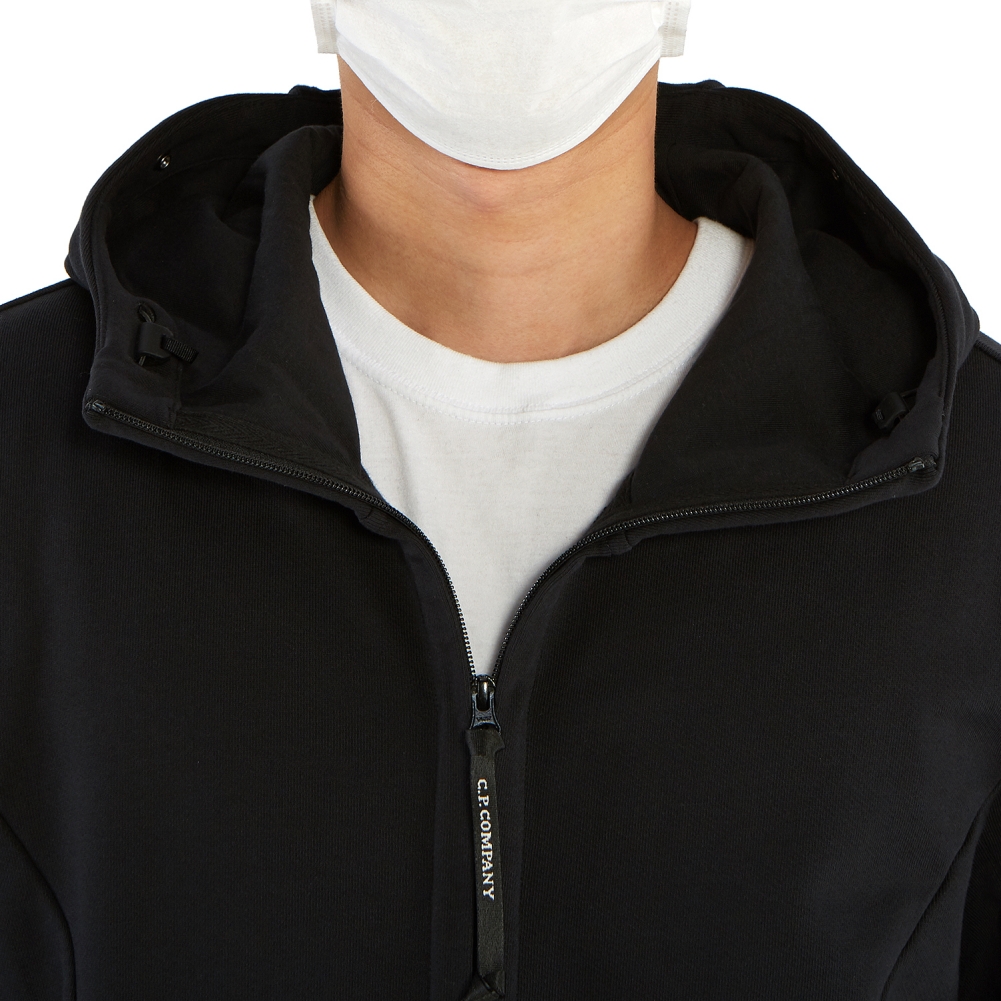씨피컴퍼니(CP COMPANY) 고글 후드 남자 집업 자켓 08CMSS015A 005160W 999