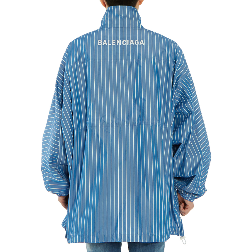 발렌시아가(BALENCIAGA) 로고 스트라이프남자 집업 자켓 571434 TGM07 4640