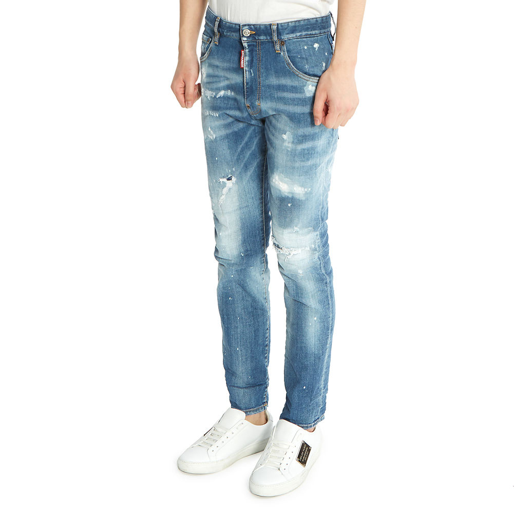 디스퀘어드2(DSQUARED2) 스트레이트 레그 부츠컷 남자 진 S71LB0719 S30664 470