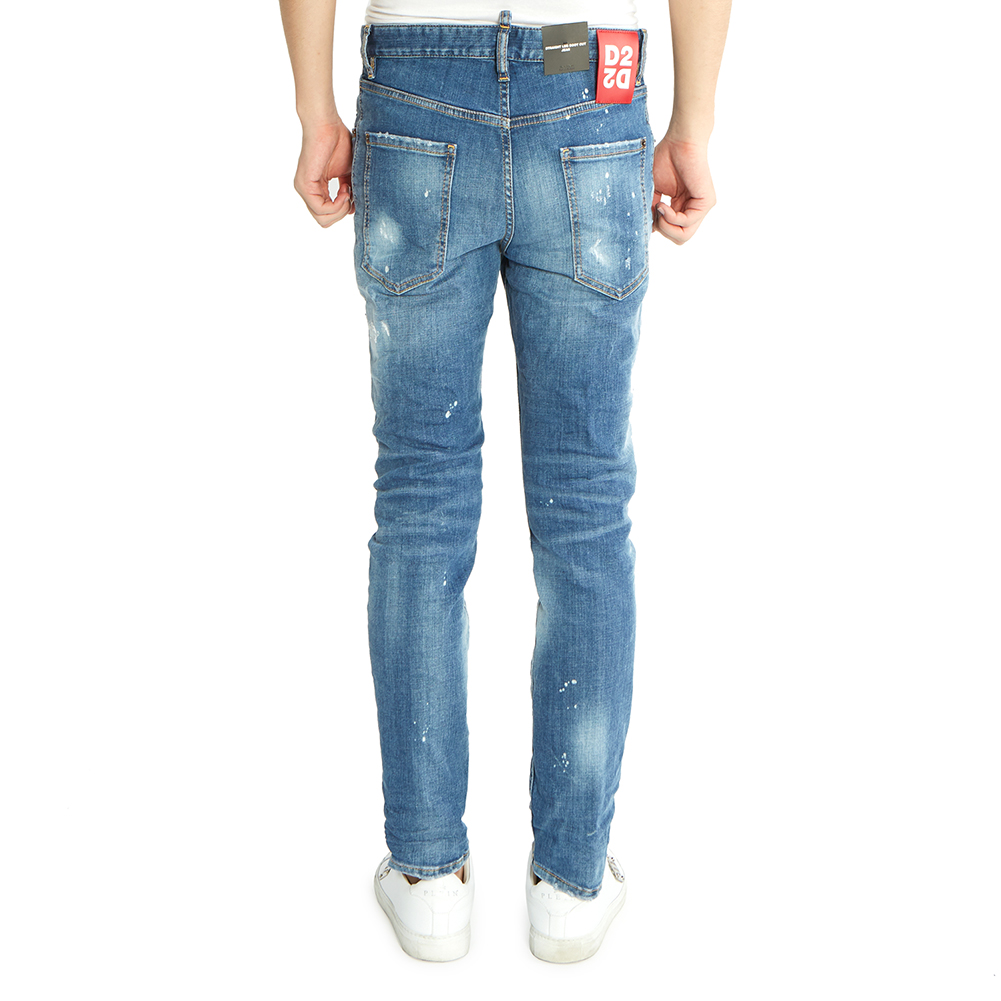 디스퀘어드2(DSQUARED2) 스트레이트 레그 부츠컷 남자 진 S71LB0719 S30664 470