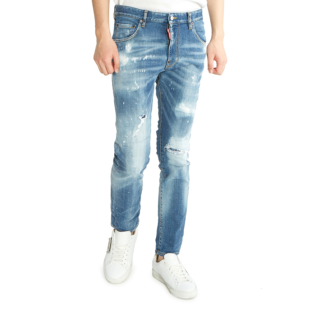 디스퀘어드2(DSQUARED2) 스트레이트 레그 부츠컷 남자 진 S71LB0719 S30664 470