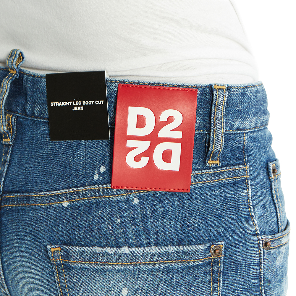 디스퀘어드2(DSQUARED2) 스트레이트 레그 부츠컷 남자 진 S71LB0719 S30664 470