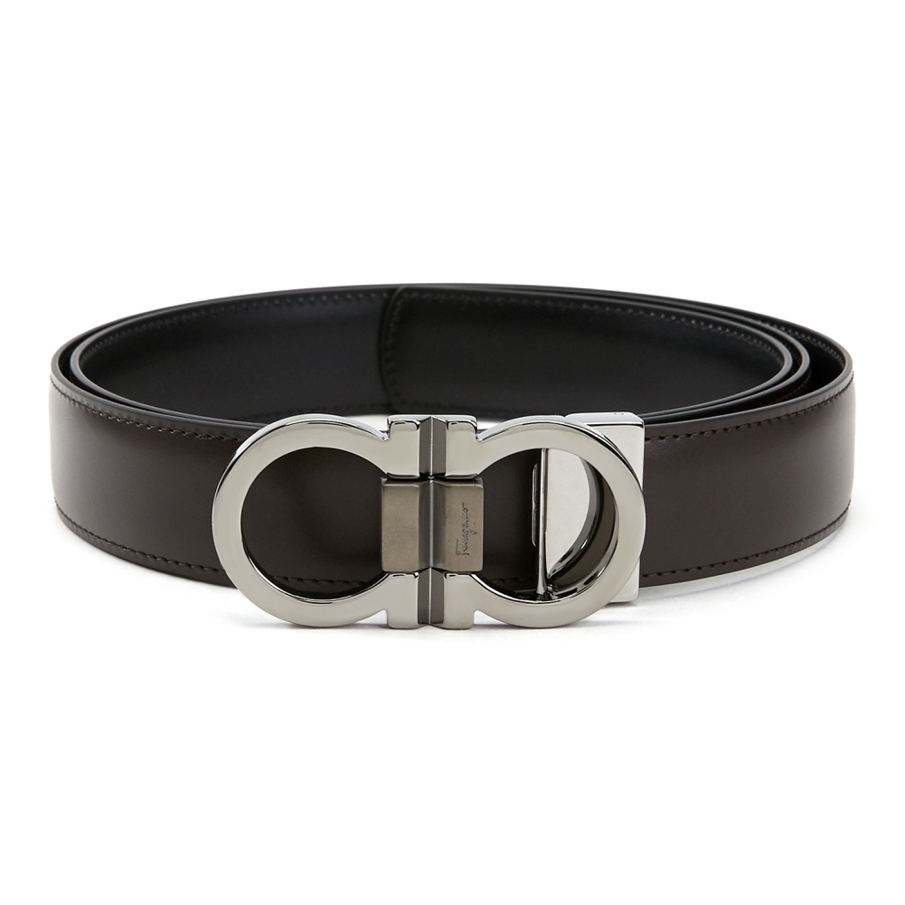 페라가모(FERRAGAMO) 더블 간치니 남자 양면 캐쥬얼벨트 (프리컷팅) 67 8648 00 0444078