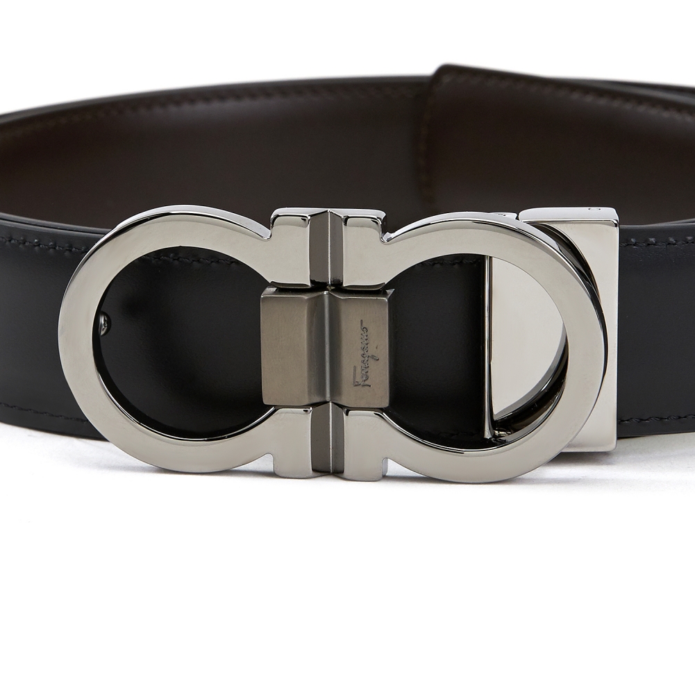 페라가모(FERRAGAMO) 더블 간치니 남자 양면 캐쥬얼벨트 (프리컷팅) 67 8648 00 0444078