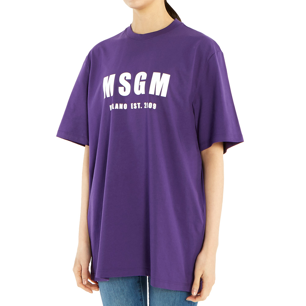 엠에스지엠(MSGM) 로고 여자 반팔티셔츠 2841MDM92 207298 74