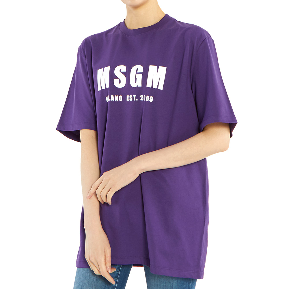 엠에스지엠(MSGM) 로고 여자 반팔티셔츠 2841MDM92 207298 74