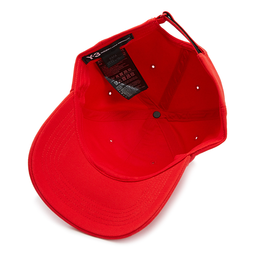 요지야마모토(YOHJI YAMAMOTO) Y-3 로고 공용 모자 FS3319 LOGO CAP
