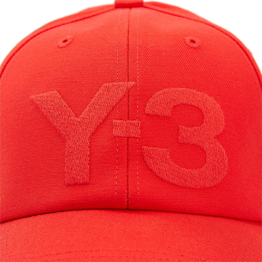 요지야마모토(YOHJI YAMAMOTO) Y-3 로고 공용 모자 FS3319 LOGO CAP