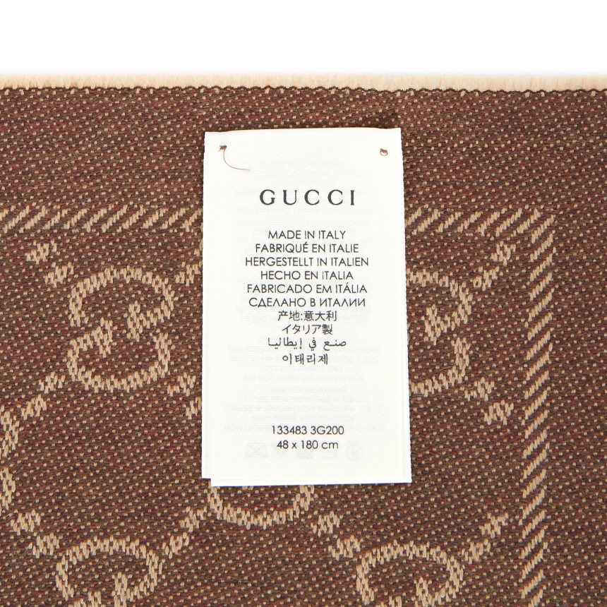 구찌(GUCCI) GG 자카드 공용 울 머플러 133483 3G200 2764
