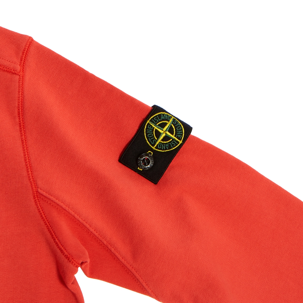스톤아일랜드키즈(STONE ISLAND KIDS) 와펜 키즈 긴팔 맨투맨 티셔츠 (성인착용가능) 721661040 V0036 10A12A