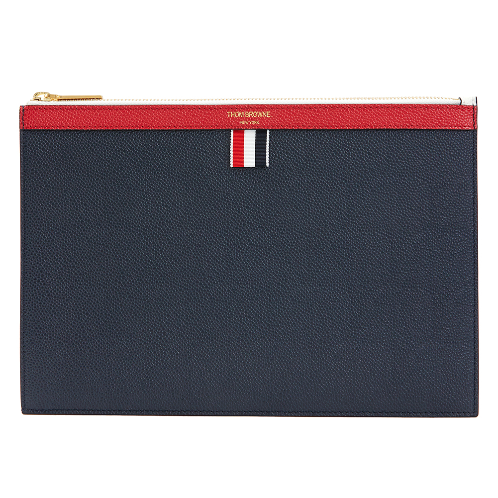 톰브라운(THOM BROWNE) 스몰 페이퍼 라벨 공용 클러치/파우치백 MAC094A 00198 960